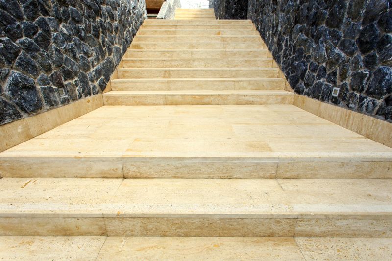 Travertine Floor Installation